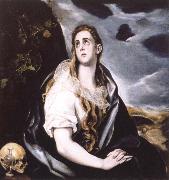 El Greco, the repentant magdalen